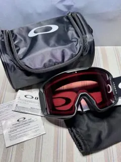 OAKLEY オークリー スノーゴーグル　ラインマイナー　ケース付き　スノボー