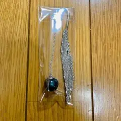 Konrisa キュート 星座 メタル 羽根 しおり しし座 ハンドメイド