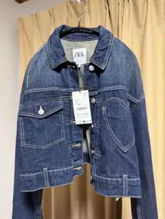 ZARA ダークデニムジャケット Sサイズ