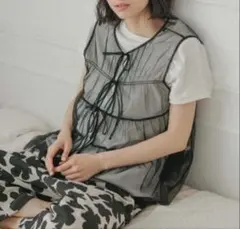 レイヤードベスト