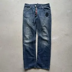 DSQUARED2 02SS Navy Multi-Zip Trousers - メルカリ