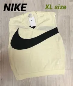 NIKE ナイキ　ビッグスウッシュ　メンズ　ニットベスト