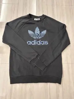 adidas ブラック 長袖カットソー 160