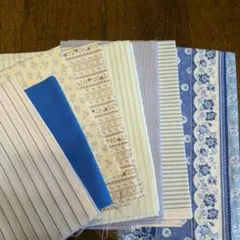 青系・白系の生地セット