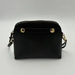 FURLA ショルダーバッグ パイパー　ミニ　ブラック ゴールド金具
