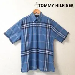 TOMMY HILFIGER 半袖チェックシャツ