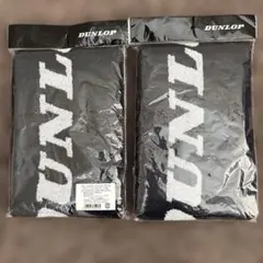 DUNLOP スポーツタオル　黒　2枚セット