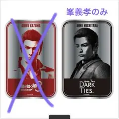 龍が如く 峯義孝 メタルステッカー　3外伝　Dark Ties 峯　義孝