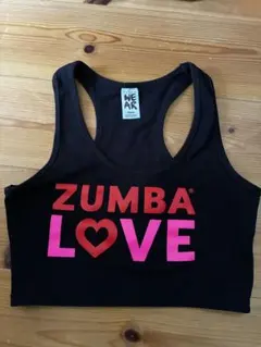 正規品　ZUMBA LOVE タンクトップ XS ブラック