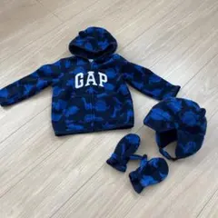 GAP フリース、ミトン、帽子のセット 18-24ヶ月
