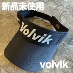 新品未使用　volvik ボルヴィック サンバイザー ゴルフ ブラック
