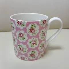 Cath Kidston キャスキッドソン　花柄マグカップ　ピンク