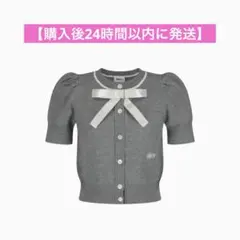 bibiy. LILY RIBBON CARDIGAN - メルカリ