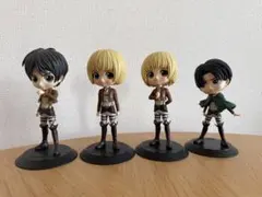進撃の巨人 キューポスケット　4体セット