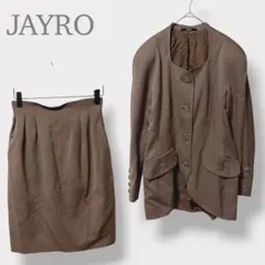 【JAYRO ジャイロ】セットアップ スカートスーツ 金ボタン ウール100%