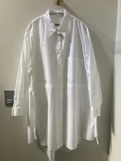 美品 MM6 Maison Margiela オーバーサイズシャツ S フリンジ