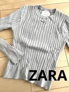 リブニット トップス