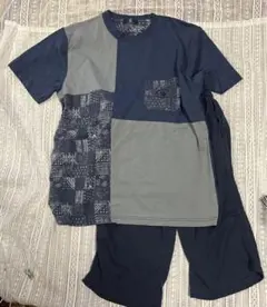 POLO SANTA BARBARA ルームウェアパッチワーク Tシャツ 短パン