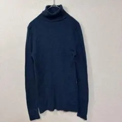 ユニクロ エクストラファインメリノ ネイビー