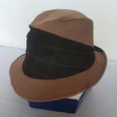 レディース 帽子 前下がり