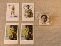 仙台89ERS 阿部真冴橙 チェキ アクリルバッチ セット
