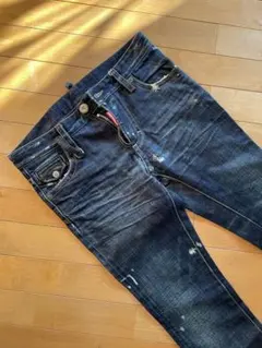 DSQURED2デニム スーパースキニー サイズ44 ここのえタグ 激レア