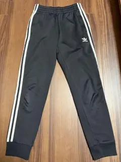 adidas アディダス オリジナルス トラックパンツ ジャージ 黒 J/S