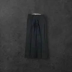 90s vintage wide wool slacks ツータック check