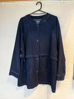 C.L.N デニム スタンドジャケット ナチュラン