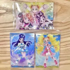 プリキュアカードウエハース 3枚セット