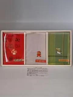 任天堂スーパーマリオブラザーズ 25周年記念オリジナルハンカチセット