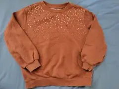H&M　裏起毛トレーナー　122/128