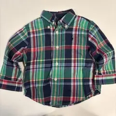 Ralph Lauren チェック柄シャツ 12M