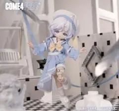 COME4FREE ドール服　1/12 星愿日　セーラー服　水色