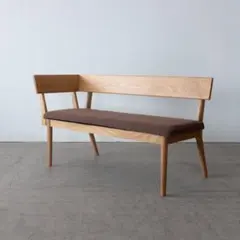 Cielo LDカウチR ホワイトオーク無垢 / オイル仕上げ カバー付きベンチ