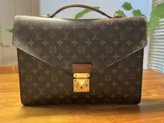 y*6様 Louis Vuitton ビジネスバッグ Louis Vuitton Noir Monogram Canvas Manhattan Bag | Yoogi's Closet
