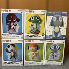 ケロロ軍曹　ケロロ小隊フィギュア5種➕おおきなSOFVIMATESドロロ兵長