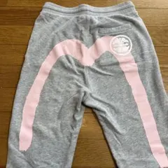 EVISU KIZZU カモメプリント スウェットパンツ
