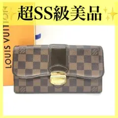 美品 ルイ ヴィトン ダミエ ポルトフォイユ システィナ 折長財布 楽天市場】【財布】LOUIS VUITTON ルイ ヴィトン ダミエ