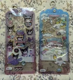 中古です！Kuromi & My Melody シール　2個セット