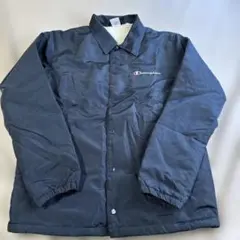 最終値下げ CHAMPION 内ボア ナイロンコーチジャケット M navy