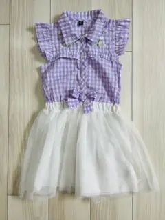 刺繍入り　ワンピース　120