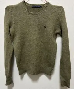 Ralph Lauren ニット セーター M オリーブグリーン