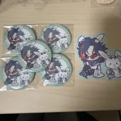 にじさんじ 3SKM 魁星 サンリオコラボ 缶バッジ - メルカリ