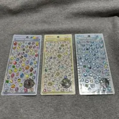 正規品 ボンボンドロップシール mini ミニ しずくちゃん 3種類セット