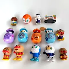 アンパンマン ガチャガチャ　フィギュアセット 14点