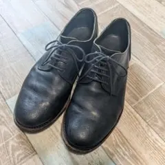 黒レザー レースアップ 革靴