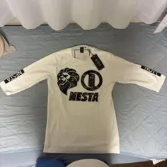 織*姫様 NESTA BRAND 七分袖カットソー ホワイト Mサイズのサムネイル