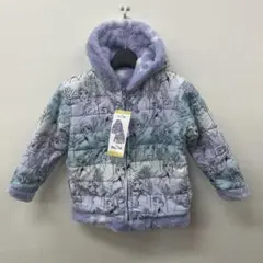 アナと雪の女王 キッズ リバーシブル ジャケット 5 ファーフード付き 子供服