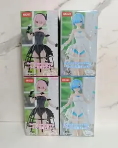 リゼロ　鳥籠ドレス　フィギュア4個セット